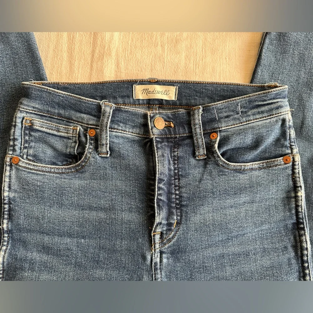MADEWELL• Women’s 10” High Rise Skinny Size 26 Tall - Picture 4 of 7